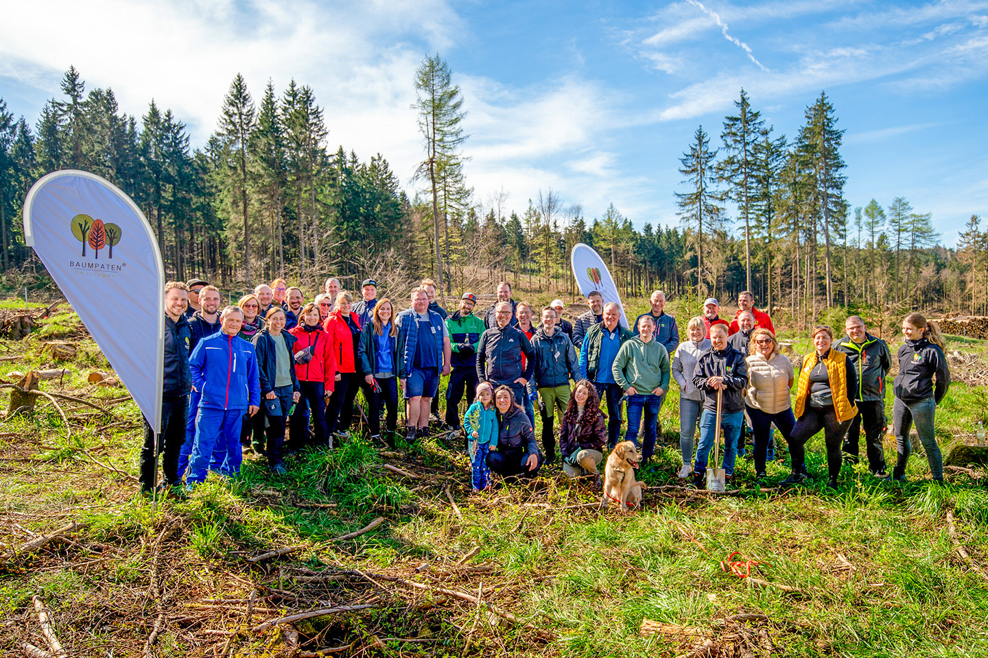 Rückblick auf unseren Baumpflanztag mit den Baumpaten Thüringen