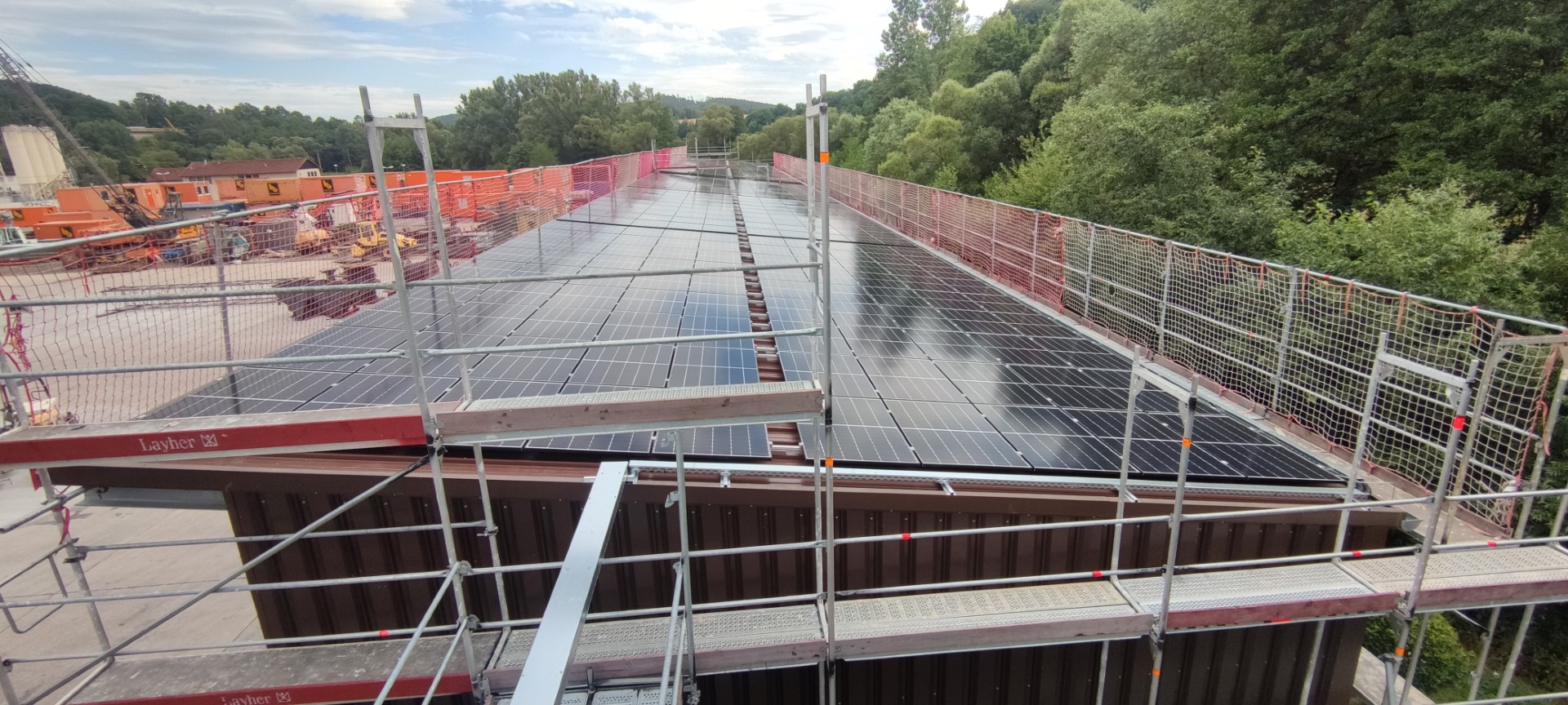 500 kWp Solaranlage für Bau-Unternehmen in Kirchheim