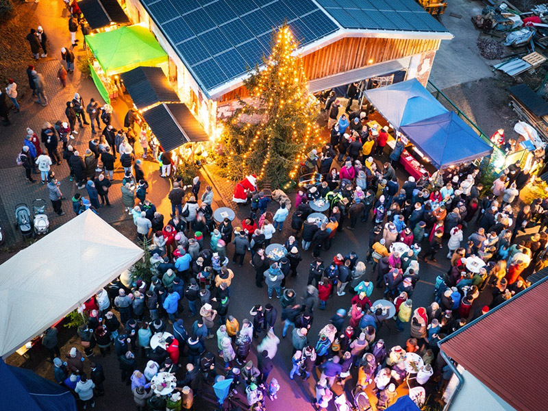 Weihnachtsmarkt Nauendorf 2025 (Beitragsbild)