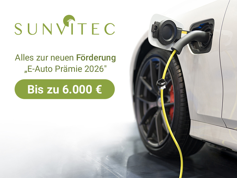 E-Auto-Förderung 2026: Wirtschaftlich profitieren und die eigene Solar-Tankstelle schaffen