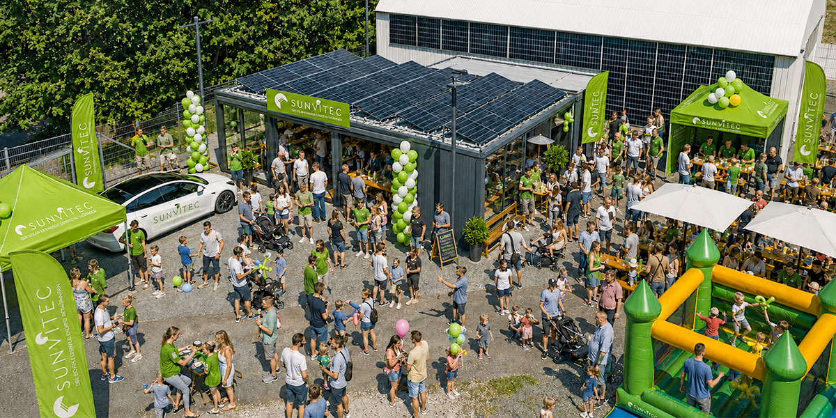 5 Jahre Sunvitec: Sommerfest & Tag der Energie-Unabhängigkeit – wir feiern mit euch 5 Jahre Sunvitec: Sommerfest & Tag der Energie-Unabhängigkeit – wir feiern mit euch